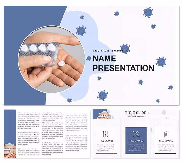 Flu Antiviral Drugs Keynote Template