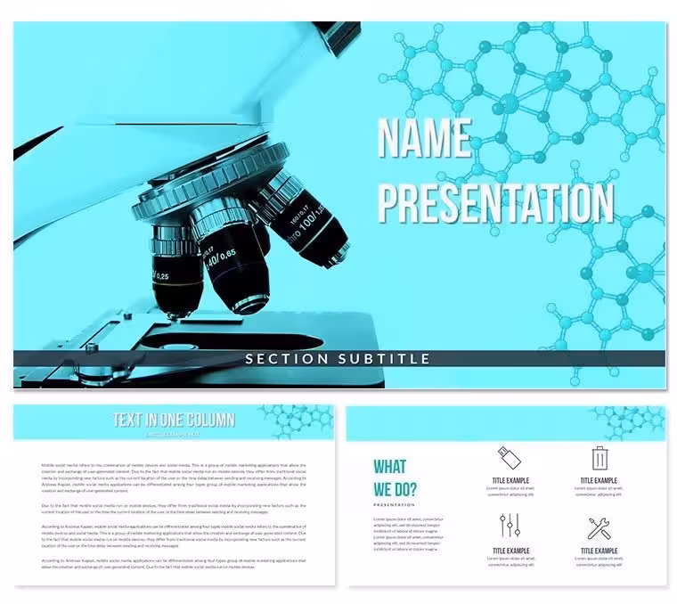 Medical and Biosciences Keynote Templates - Themes