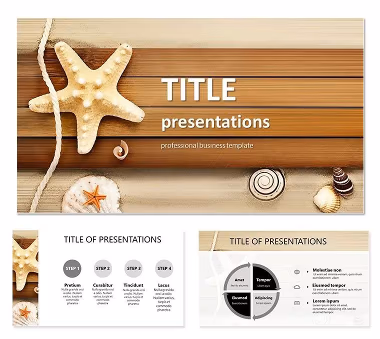 Adventures Travel Guide Keynote Presentation Template