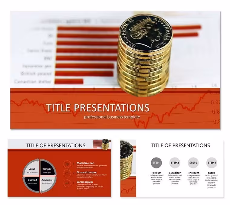 Course of Pound Sterling PowerPoint Template