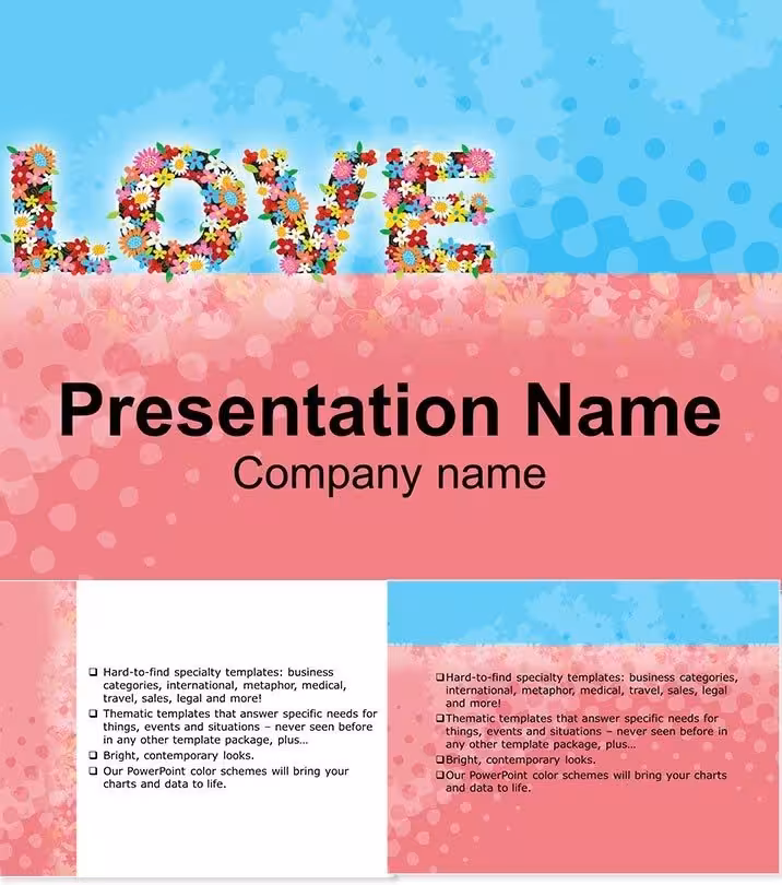 Heartfelt Love Keynote Template
