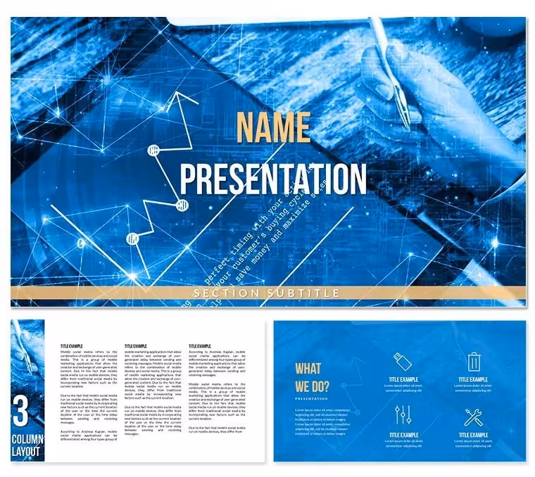 Business Finance Companies Keynote template