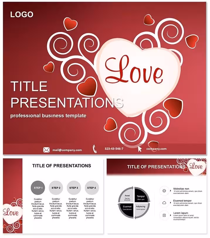 Heart of Love Keynote Template
