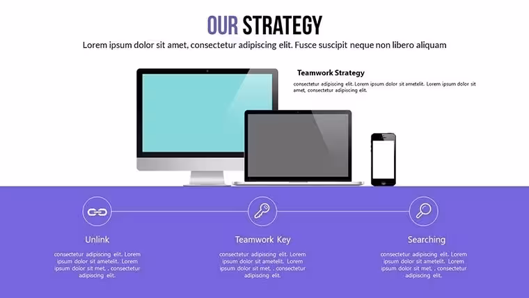 Strategic Planning Keynote Template - Fully Editable Charts & Instant Download