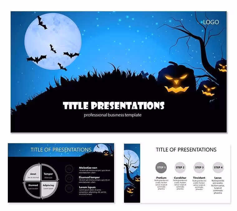 Halloween Events PowerPoint Template for Presentation