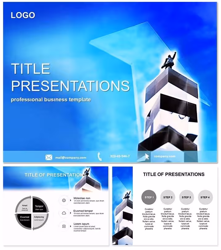 Making Career PowerPoint Template: Build Your Legacy