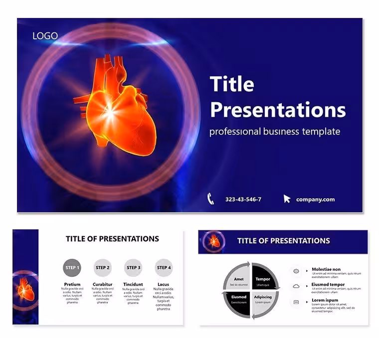 Heart Disease Keynote Template: Pulsing Toward Prevention