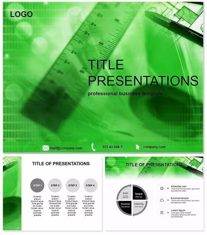 Modern Architecture Keynote Template: Elevate Designs
