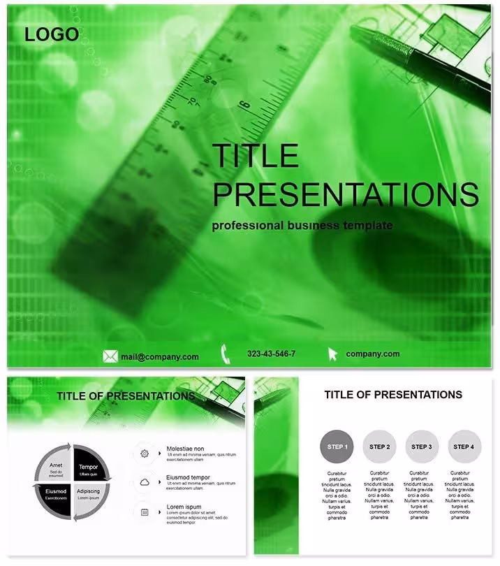 New Architecture Projects PowerPoint Template
