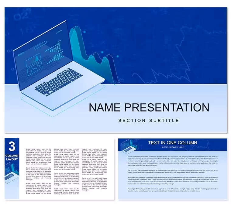 Banking and Finance Keynote templates - Themes