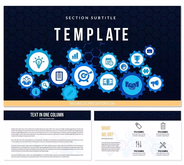 Sales Improvement Training Keynote templates