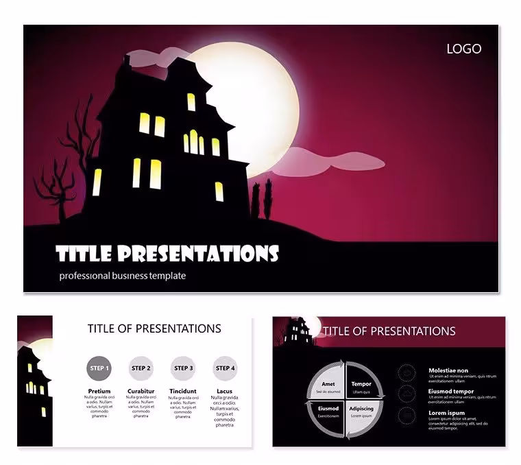 House of horrors Keynote Template for Presentation