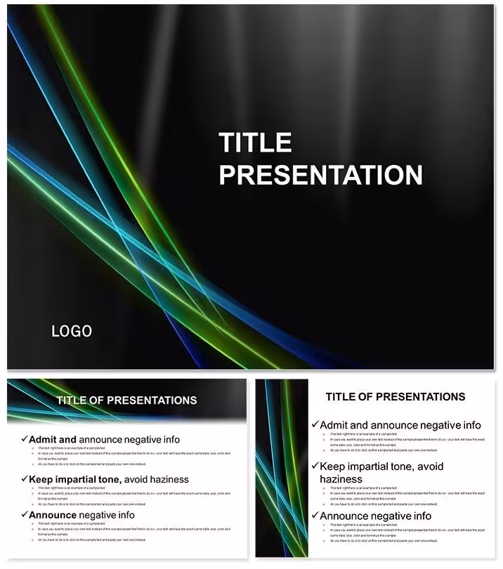 Dark Night PowerPoint Template