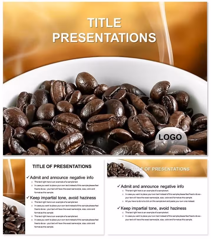 Coffee Beans Keynote Template: Grounds for Great Decks