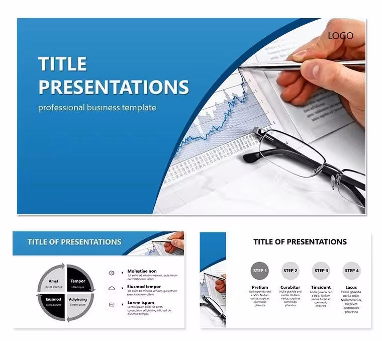 Graphical Analysis of Prices PowerPoint templates