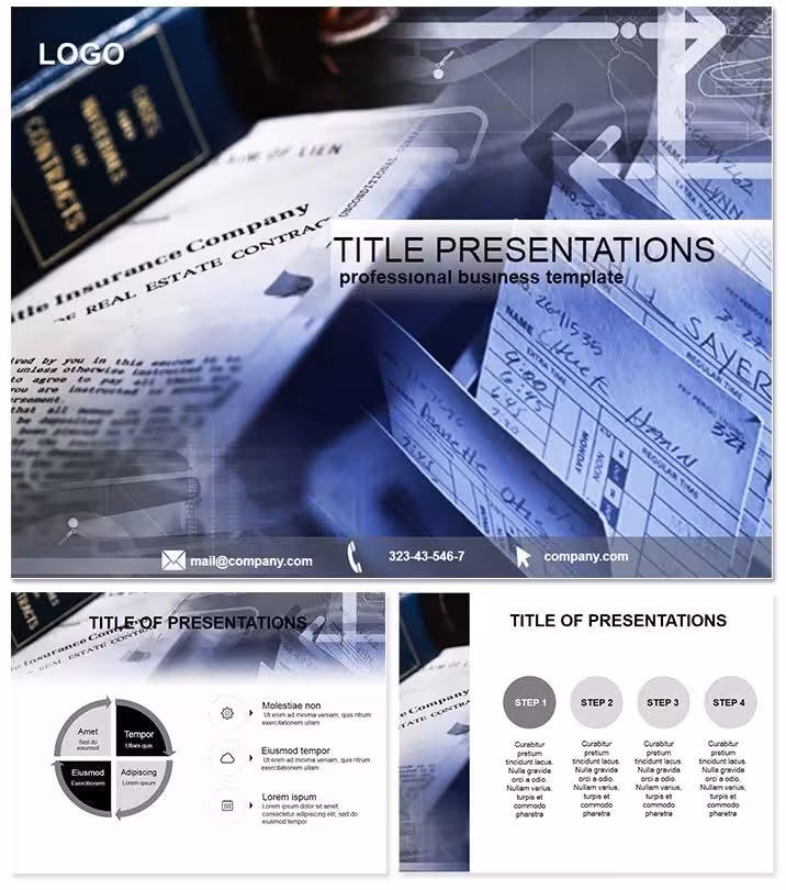 Clarify Statutes with Legal PPT Template