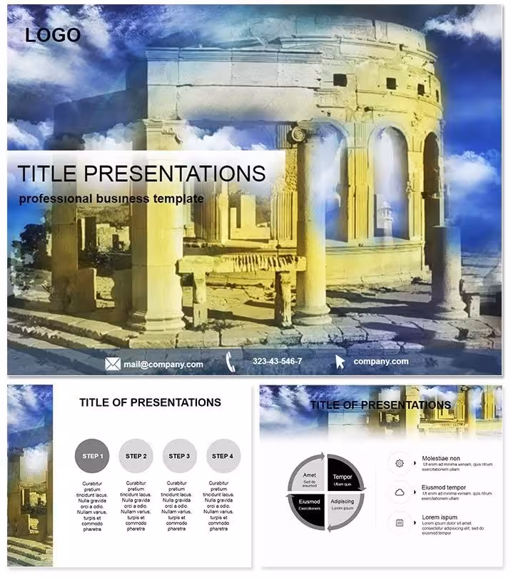 Ancient City Keynote Template: Unveil Lost Worlds