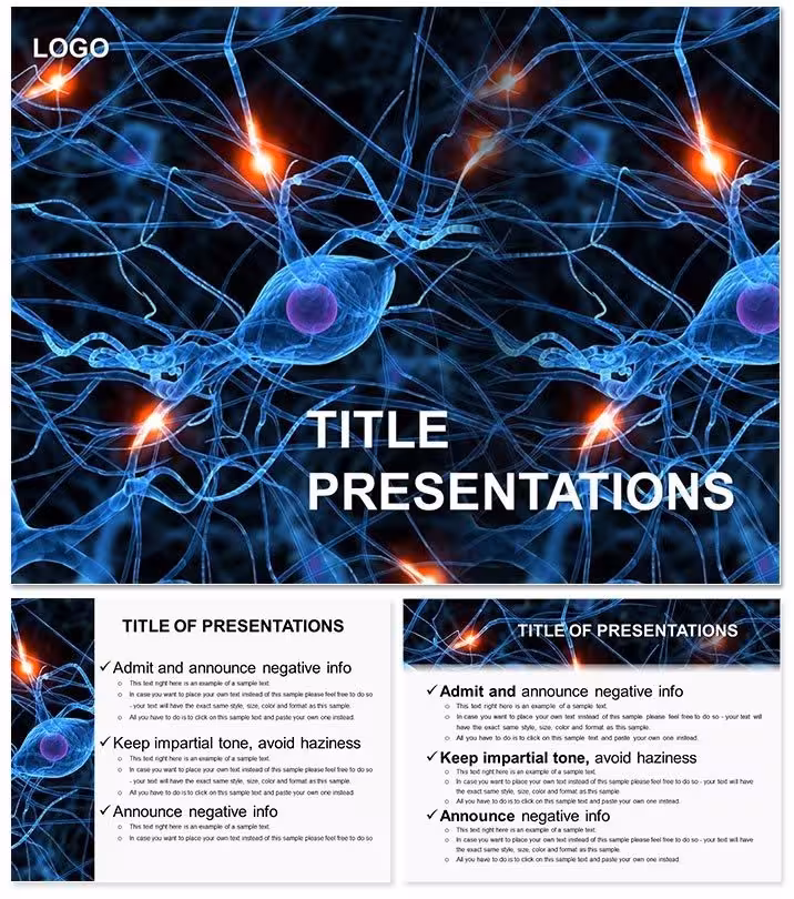 Brain Neurons Keynote Template: Fire Up Thought Circuits