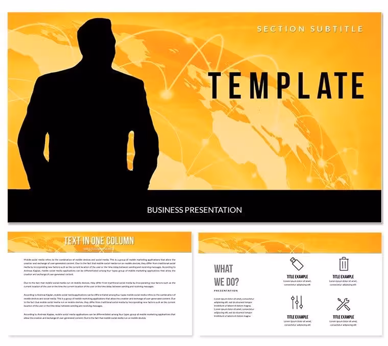 Marketing: Management: Decision in Management Keynote templates