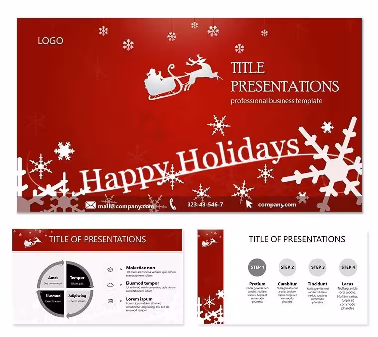 Happy Holidays PowerPoint Template