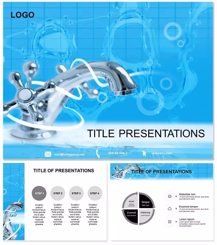 Stunning Faucet Keynote Template Pro