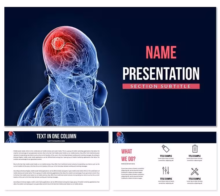 Diagnosis of Brain Cancer Keynote Templates