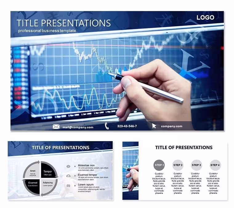 Analysis Trading PowerPoint Template: Perspective in Every Plot