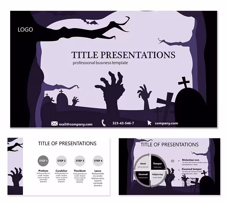 Scenario Halloween Keynote templates