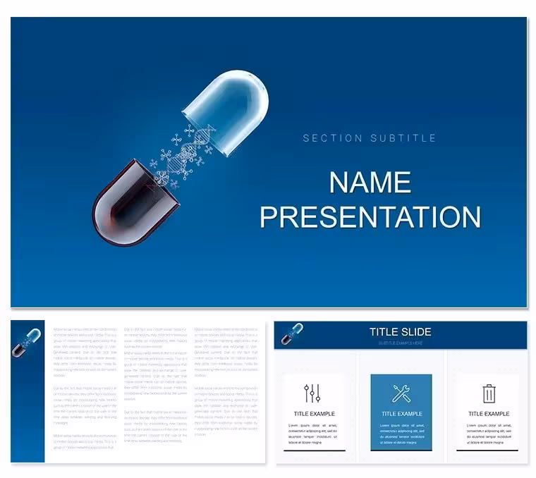 Gene Therapy Keynote Template: Pioneering Visual Breakthroughs