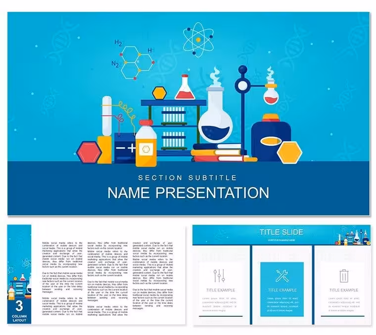 Chemistry Technology: Download Keynote Template Presentation