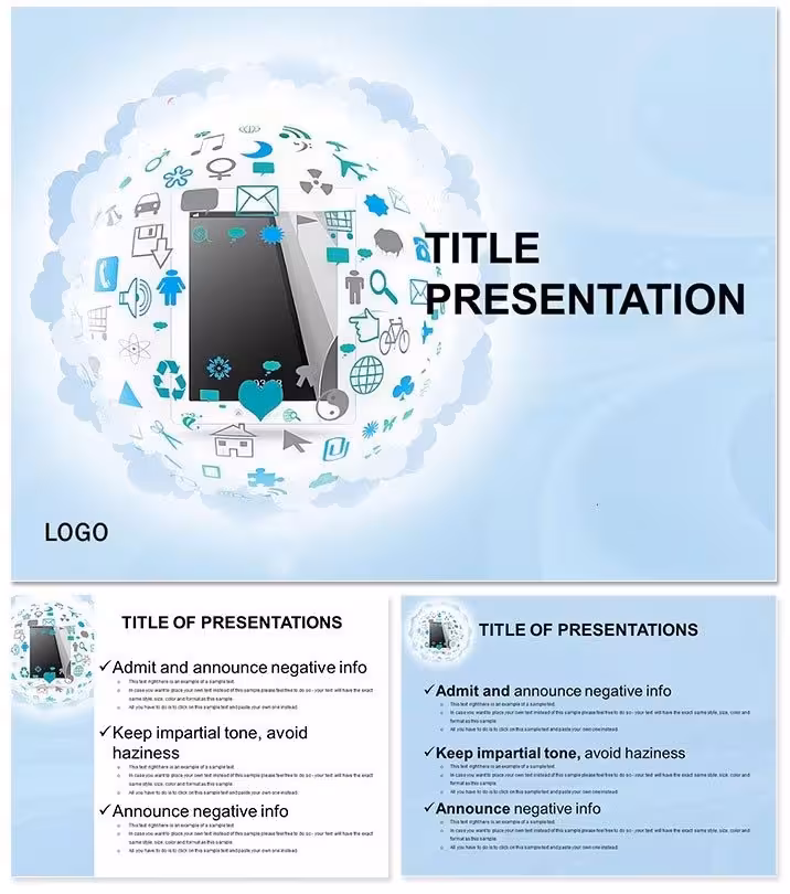 iPad Work Keynote Template: Mobile Mastery Unleashed