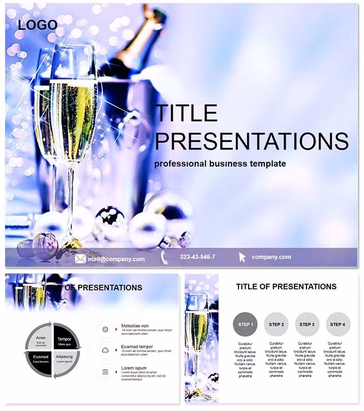 Vibrant Festival Holiday PowerPoint Template