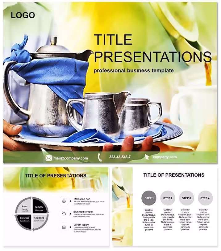 Infuse Grace into Hospitality Decks with Tea Ceremony Template