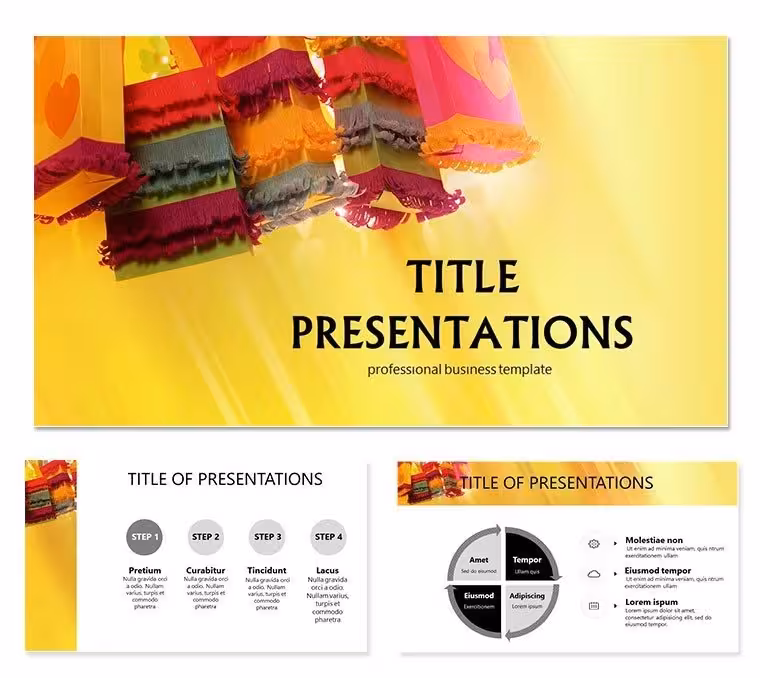 Paper toys Keynote themes - templates