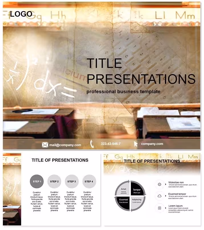 School Classes Keynote Template: Ignite Learning Passion