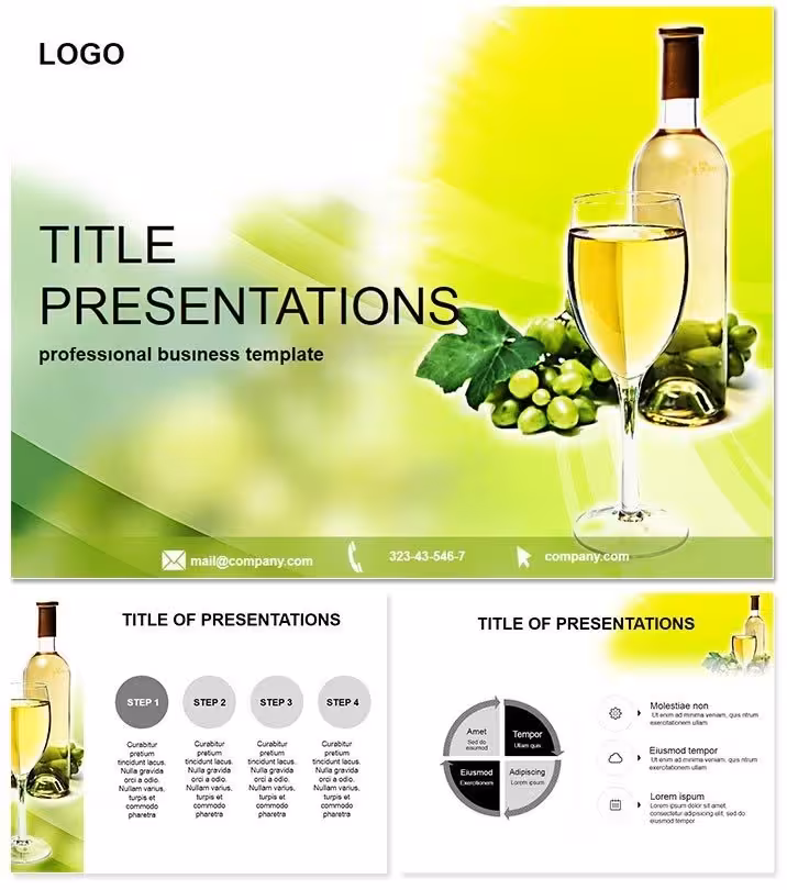 Professional Wine Industry Keynote Template