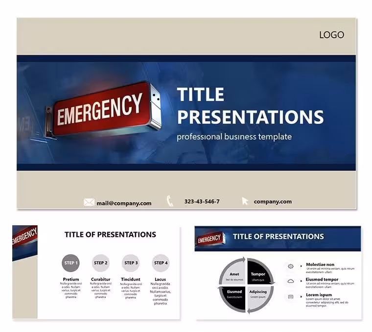 Emergency Keynote templates