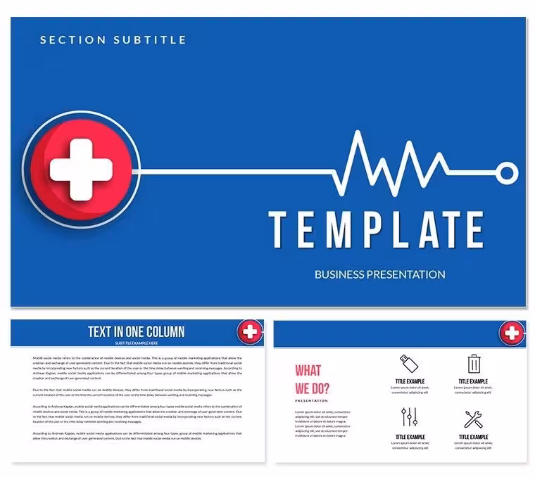 Modern Medicine Keynote templates - Themes