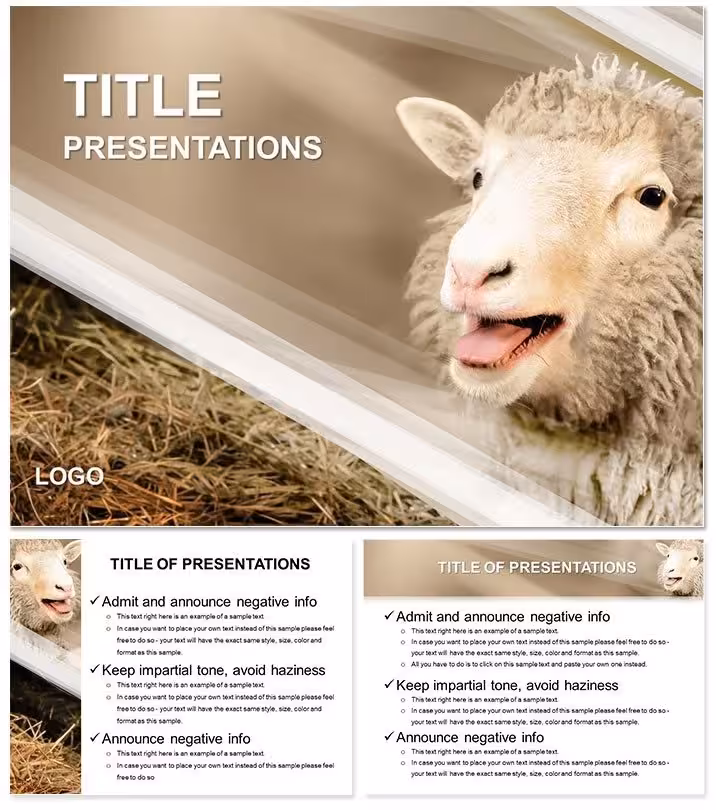 Sheep Breeding Keynote Template: Chart Your Path to Profitable Herds