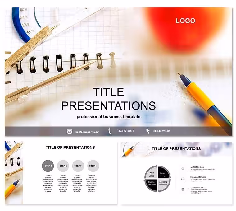 Dynamic Education Notebook Keynote Template