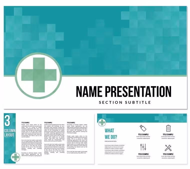 Medical Symbol templates | Keynote Themes