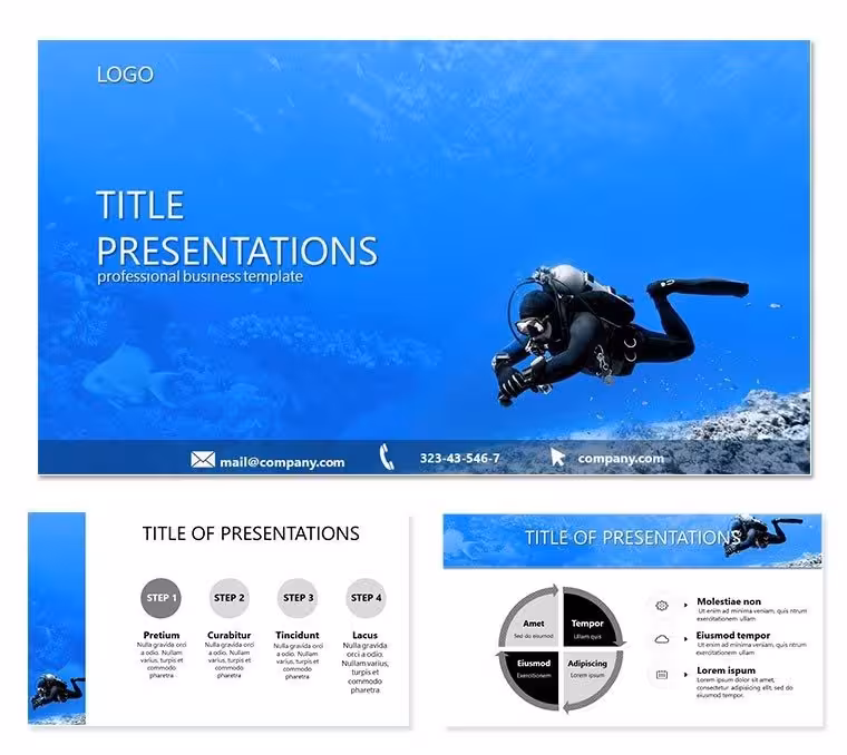 Diver Keynote Template for Presentation