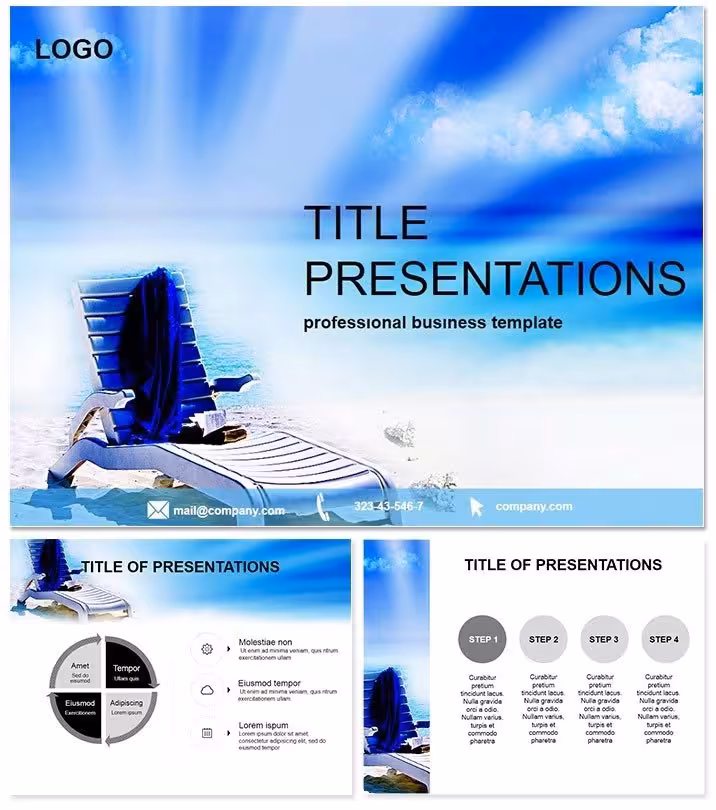 Summer Vacation PowerPoint Template Mastery