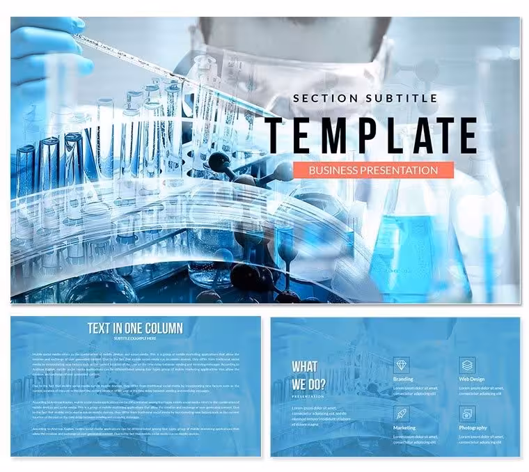Science Experiments Keynote Template - Presentation