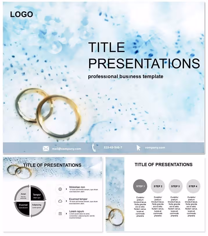 Design Dream Weddings with Rings Template