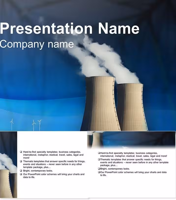 Nuclear Plants Keynote Template: Atomic Appeal
