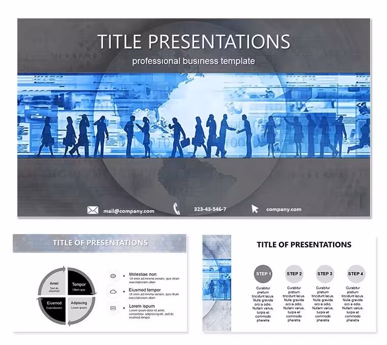 Sociology Behavior of People Free PowerPoint Template