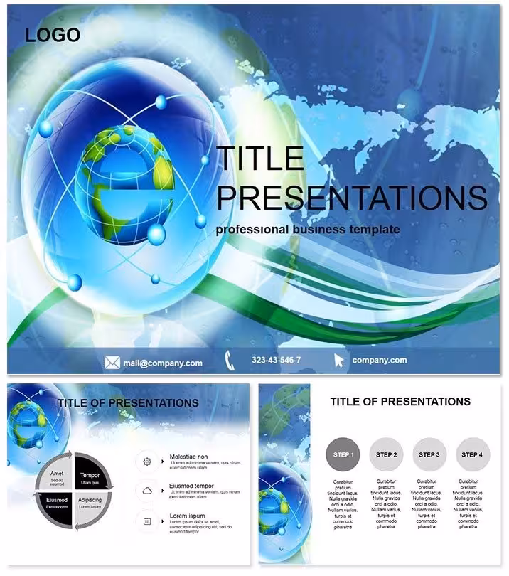 Eco Environment PowerPoint Template for Sustainable Storytelling