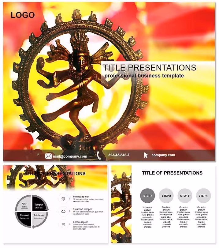 Indian Religions Cultural PowerPoint Template