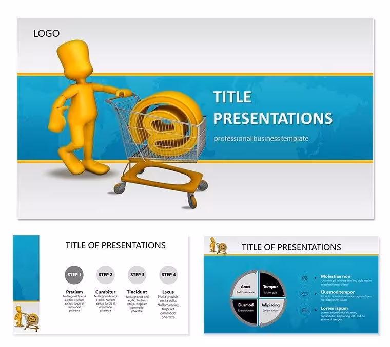 Shopping Cart Keynote templates